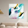 Art Remedy Still Violas II Blue Abstract Wall Art Unframed - 2 of 4