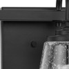 Progress Lighting Martenne 3-Light Vanity Light, Matte Black, Seeded Glass, Damp Rated. Elegant, versatile, and perfect for modern farmhouse - 3 of 3