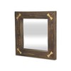 Cheung's Beloitte Square Wood Accent Mirror - 3 of 3