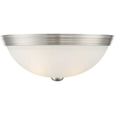 Savoy House NULL 2 - Light Flush Mount in  Satin Nickel