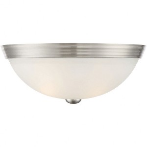 Savoy House NULL 2 - Light Flush Mount in  Satin Nickel - 1 of 1