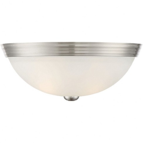 Savoy House NULL 2 - Light Flush Mount in  Satin Nickel - image 1 of 1