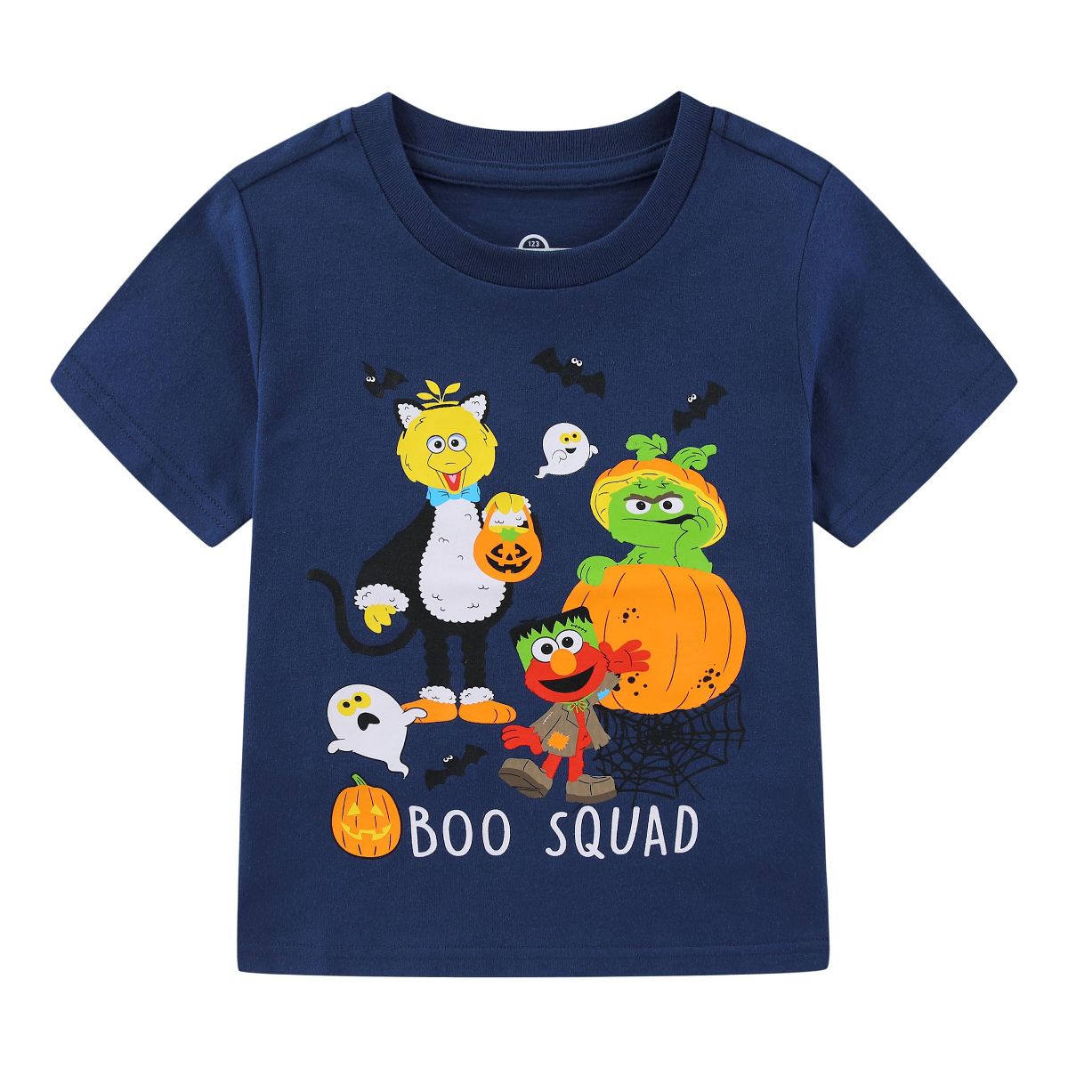 Sesame Street Baby Boys Halloween Short Sleeve T-Shirt for Infant and Toddler