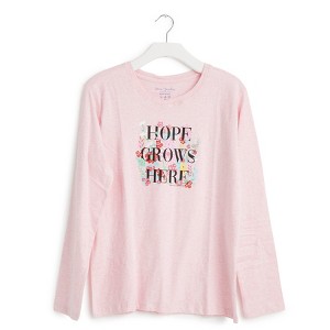 Vera Bradley Women's Outlet Cotton Long-Sleeved Graphic T-Shirt - 1 of 2
