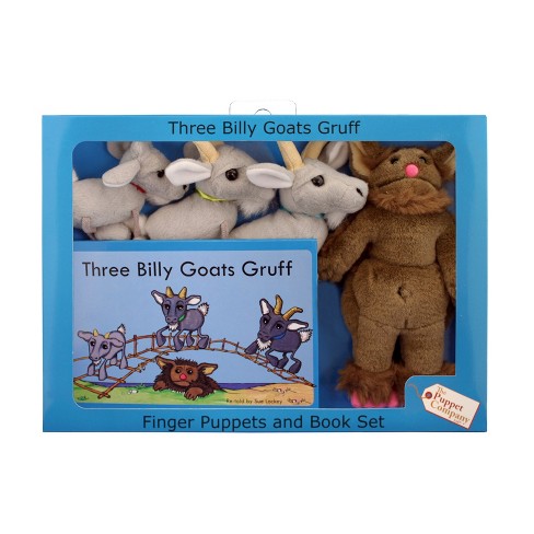The Puppet Company The Three Billy Goats Gruff Finger Puppets and Book Set - image 1 of 2