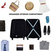 3 Piece Expandable Luggage Set, Hardshell Luggage Sets with Spinner Wheels & TSA Lock, Lightweight Carry on Suitcase - 3 of 4
