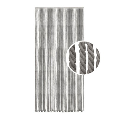 Evideco French Home Goods Braided Cotton/Polyester Rope Door Curtain 54 Strings 79” H x 36” W