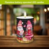 Briarwood Lane Valentine's Flameless Candle 6x3 Valentines Gnomes Flameless Candle with Timer for Valentine's - 3 of 4