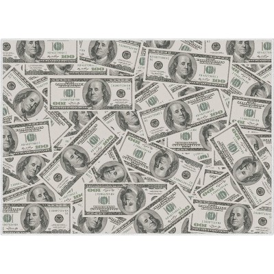 Well Woven Money Collection Hund Dollar Bill Flat-woven Collage 2006 ...