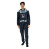 Star Wars Darth Vader Men's Union Suit With Hood - 4 of 4