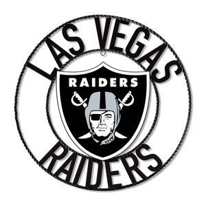 NFL Las Vegas Raiders Wrought Iron Wall Art - 1 of 4