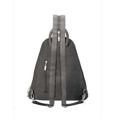 Baggallini Women's Metro Convertible Backpack with RFID Wristlet - Sterling Shimmer — фото 3