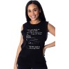 Seven Times Six Disney Winnie The Pooh Walk Beside Me Be My Friend Junior's Muscle Shirt Black - 2 of 4