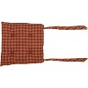 Burgundy Star Chair Pad 14x14 VHC BRANDS - 2 of 4
