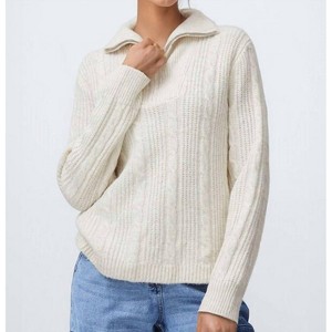 Women's Nopa 1/2 zip sweater - b.young - 1 of 3