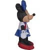 Gemmy Airblown Inflatable Patriotic Minnie Mouse, 3.5 ft Tall, White - image 3 of 4