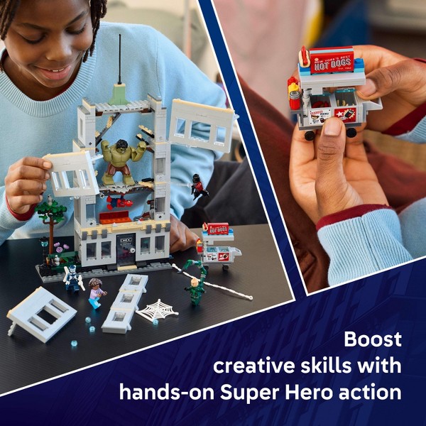 LEGO Marvel Spider-Man vs Hulk Enfrentamiento Épico 76350 5