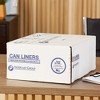 McKesson Trash Bag Extra Heavy Duty 40 x 46" 45 gal. 0.80 mil Case of 100 - 2 of 2
