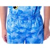 DC Comics Boys' Justice League Digital Camo Superman 2 PC Pajama Set Blue - 3 of 4