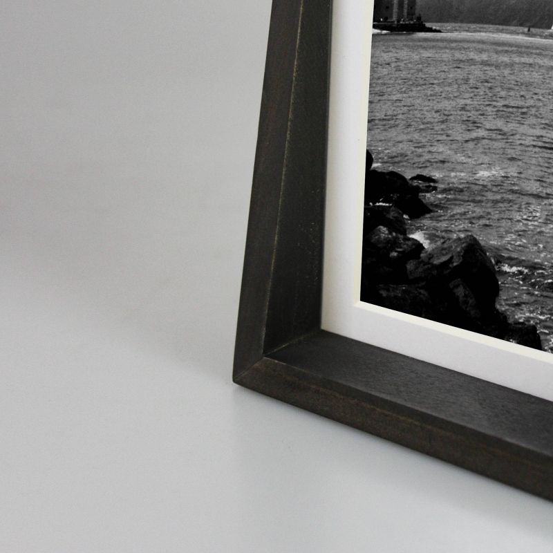 5.5&#34; x 7.5&#34; Matted to 4&#34; x 6&#34; Table Frame Black - Threshold&#8482;, 4 of 9