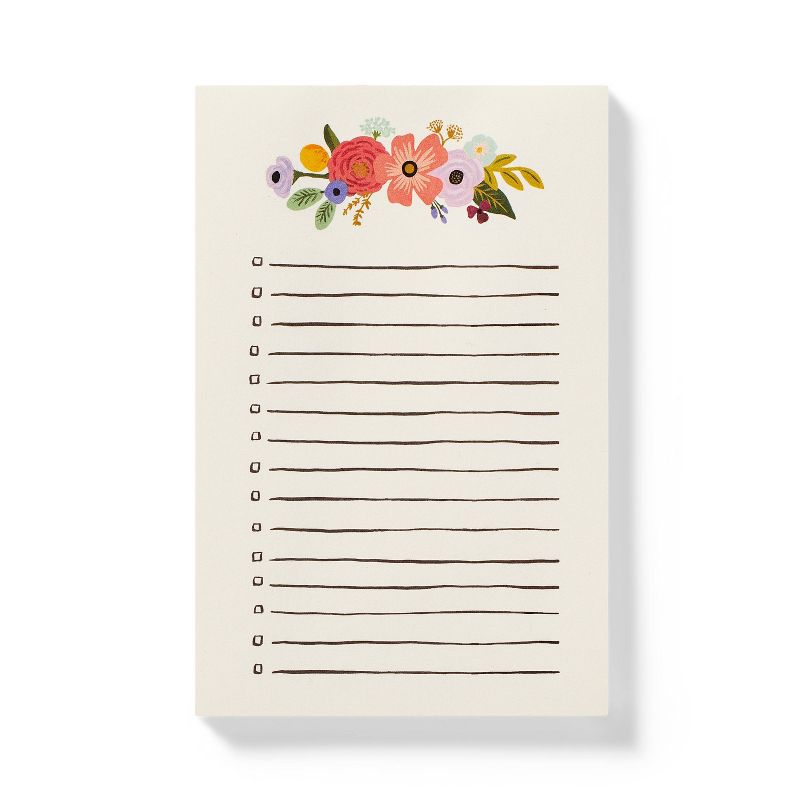 Rifle Paper Co. Garden Party Cluster Checklist Notepad, 1 of 4