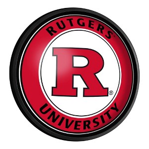 College Round Slimline Lighted Wall Sign - 1 of 1