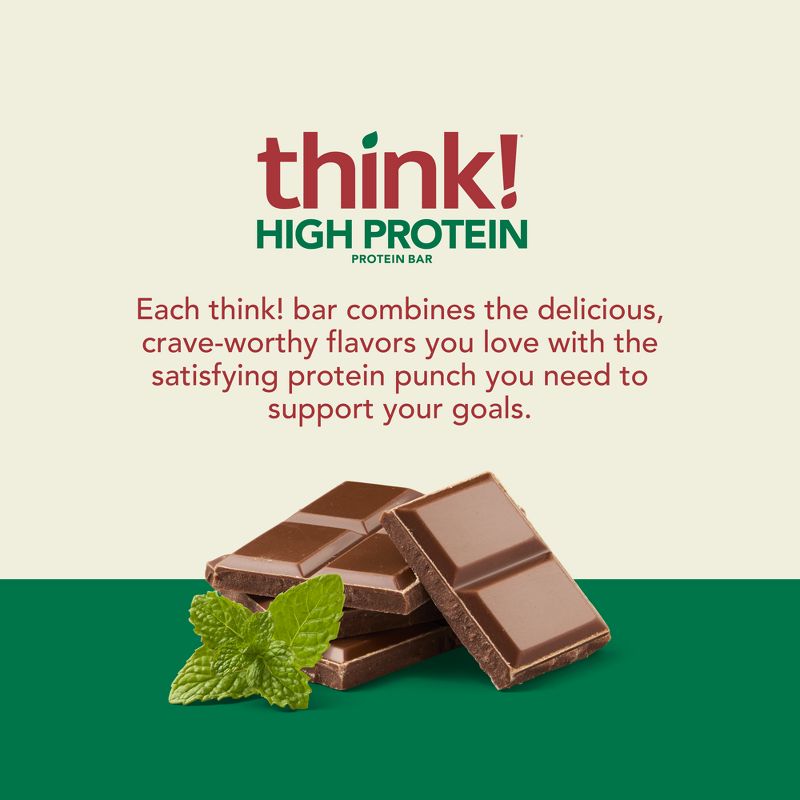 THINK High Protein Chocolate Mint - 5ct/0.72ounces, 3 of 10
