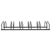 vidaXL Bike Rack for 6 Bikes Black Steel - 2 of 4