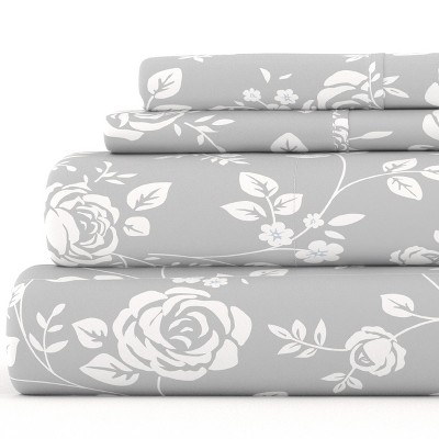 Floral & Paisley Patterns 4PC Sheet Set - Extra Soft, Easy Care - Becky Cameron