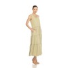 Women's Scoop Neck Tiered Midi Dress - White Mark - 2 of 4