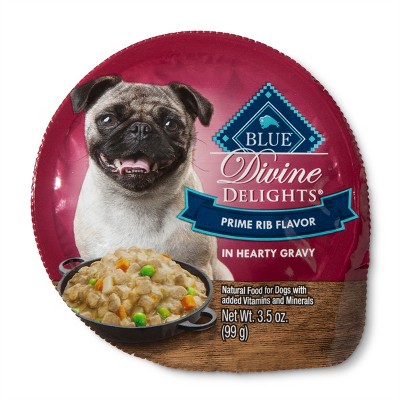 Photo 1 of Blue Buffalo Divine Delights Prime Rib Cuts in Gravy - Wet Dog Food - 3.5oz