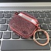 HTUTWOO for AirPods 4 Case,Crystal Shiny Cute for AirPods4 Cover for Girls Women Luxury Skin (Rose Pink Sparkling) - 3 of 4
