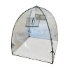 Plant Protection Domes, UV-Stabilized, 36x36x37, Weather & Pest Protection, with Galvanized Steel Hoops and Ground Pegs - image 4 of 4