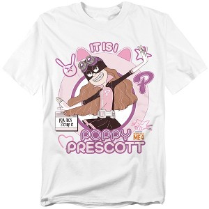 Despicable Me 4 Poppy Prescott Doodle Adult T-Shirt - 1 of 4
