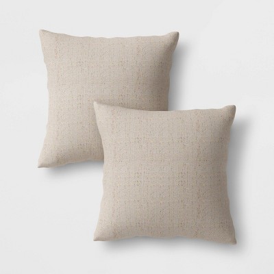 sand colored pillows