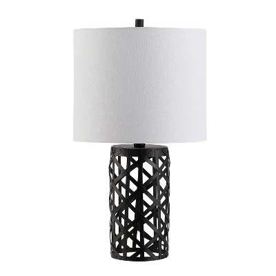 Berny Iron Table Lamp  -  Black - Safavieh