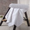 BAGOKIE 100% Cotton Soft Plush Absorbent Quick Dry Bathroom Towel, 2 pcs Bath Towel Set - 2 of 4