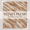 50" x 60" Reversible Faux Fur Throw Blanket - Great Bay Home - image 4 of 4