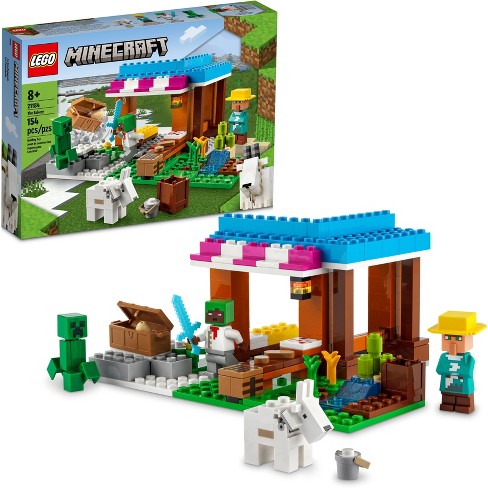 belofte Bende honderd Lego Minecraft The Bakery Village Toy With Figures 21184 : Target