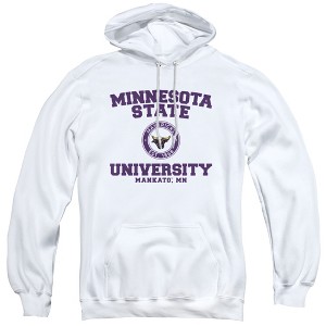 Minnesota State University Mankato Official Circle Logo Adult Pull-Over Hoodie - 1 of 4