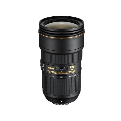 Nikon Af S Nikkor 24 70mm F 2 8e Ed Vr Lens U S A Warranty Target