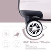 Wooakway 3 Piece Luggage Sets PC Lightweight & Durable Expandable Suitcase with Two Hooks - 3 of 4