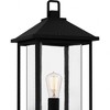 Quoizel Lighting Fletcher 1 - Light Post Light in  Earth Black - 2 of 4
