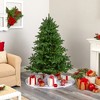 Nearly Natural 5-ft South Carolina Spruce Artificial Christmas Tree with 300 White Warm Lights and 1370 Branches - 4 of 4