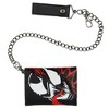 Bioworld Marvel We are Venom Character Design Tri-Fold Snap Chain Wallet Black - 2 of 4