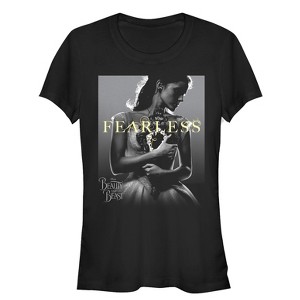 Juniors Womens Beauty and the Beast Beauty Fearless T-Shirt - 1 of 3
