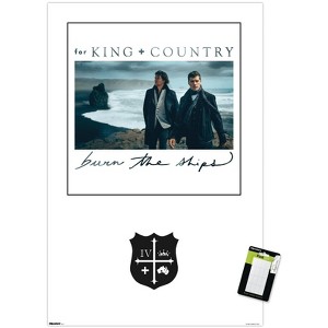 Trends International for KING & COUNTRY - Burn The Ships Album Series Unframed Wall Poster Prints - 1 of 4