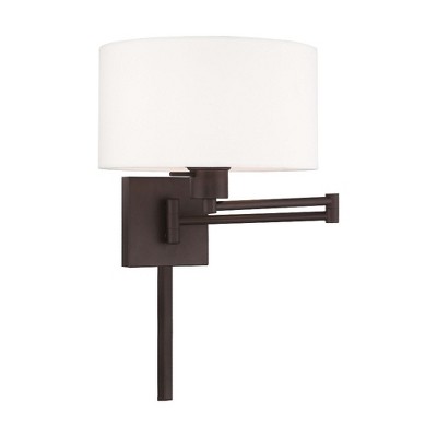 Livex Lighting 1 - Light Wall Light in  Bronze