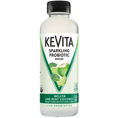 KeVita Mojita Lime Mint Coconut Sparkling Probiotic Drink - 15.2 fl oz