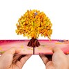 Paper Love 3D Pop-Up Greeting Card, Ginko Tree with Envelope and Note Tag - 5" x 7" - 4 of 4